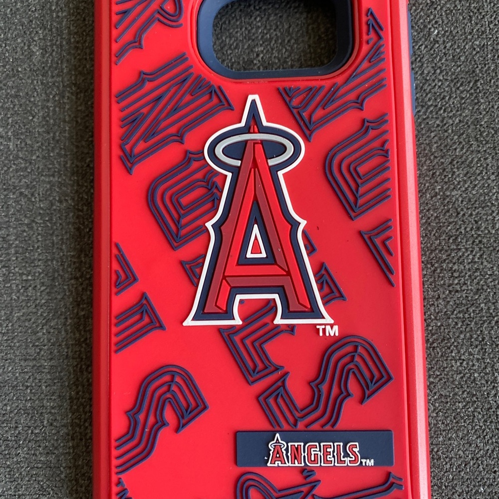 Los Angeles Angels Licensed dual hybrid case for Samsung Galaxy S6 Edge
